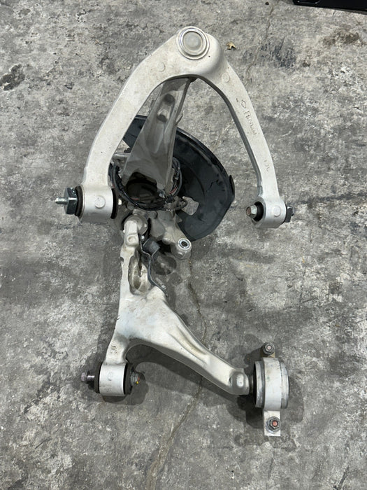 2013 NISSAN 370Z FRONT RIGHT SUSPENSION KNUCKLE CORNER OEM