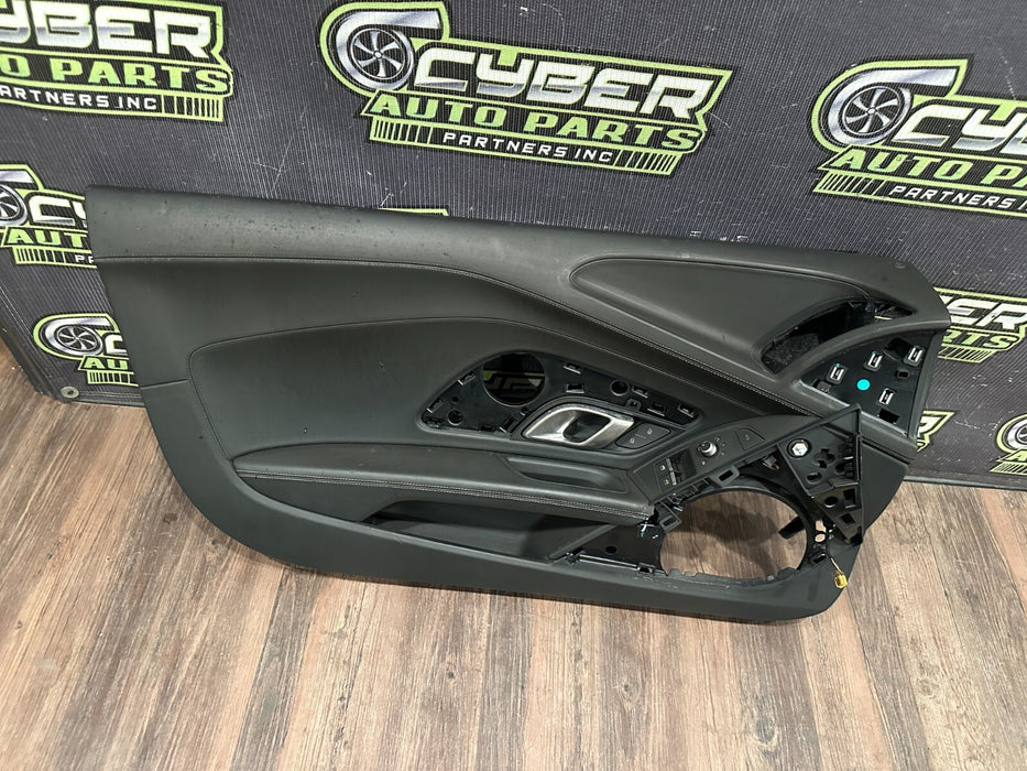 2021 AUDI R8 PLUS LEFT DRIVER DOOR PANEL TRIMS OEM 4S7 867 106 N ~SCUFFS~