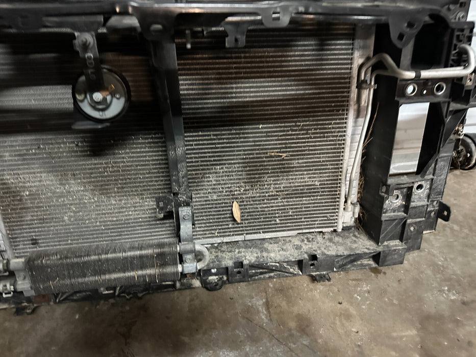 2010 NISSAN 370Z SPORT RADIATOR SUPPORT COOLING ASSEMBLY OEM