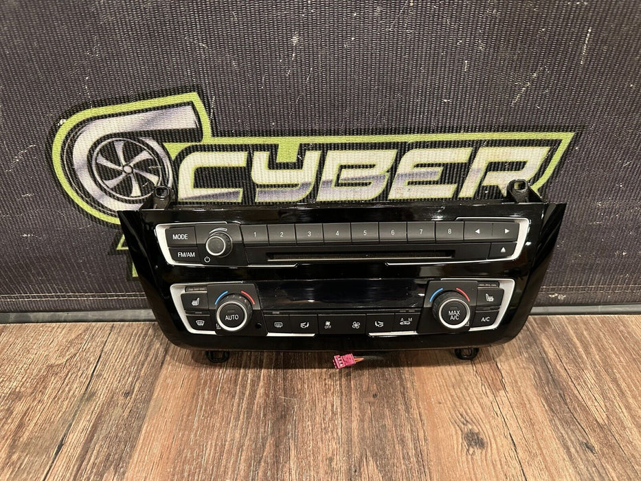 2020 BMW M4 F82 RADIO HVAC AC A/C HEAT CONTROL BEZEL PANEL W AMBENT LIGHTING OEM