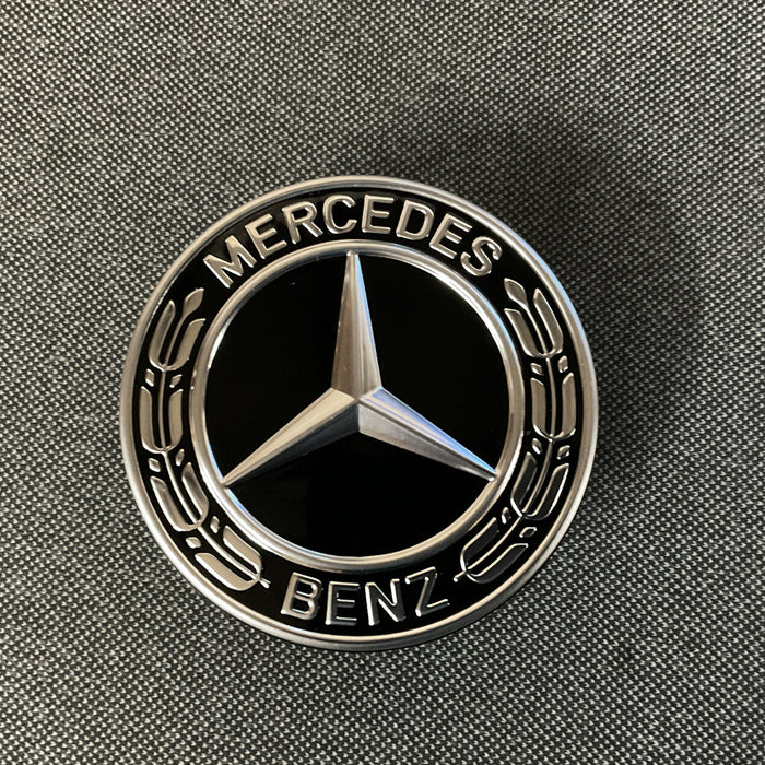 2017-2021 MERCEDES-BENZ E63S AMG W213 HOOD EMBLEM COMPANY OEM A000 817 33 05