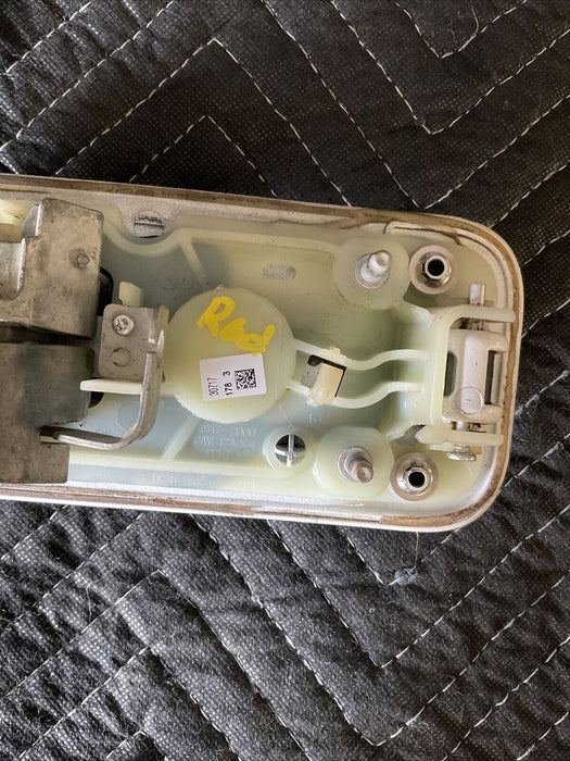 2017 2018 FORD F250 F350 F450 PLATINUM REAR RIGHT DOOR HANDLE PEARL WHITE OEM