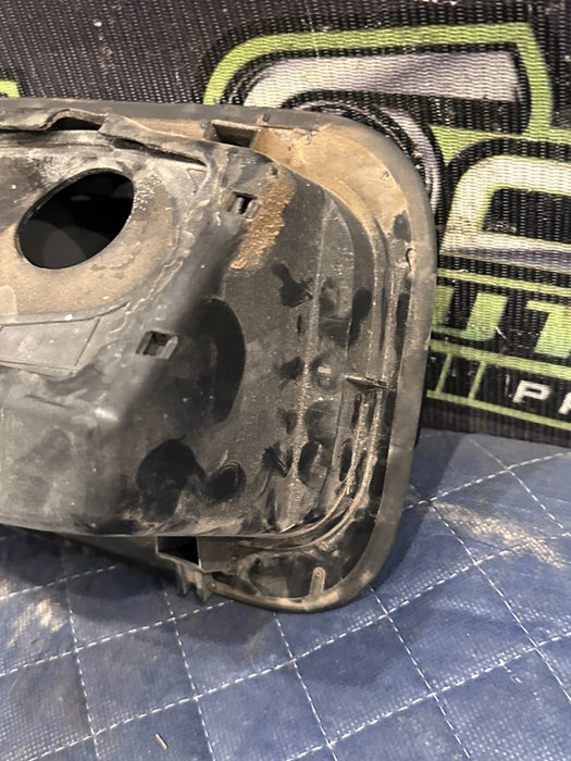 2017-2022 FORD F250 F350 DIESEL 6.7L BLACK FUEL GAS DOOR LID CAP OEM MINOR SCUFF