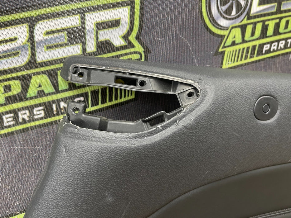 2013 INFINITI G37S CONVERTIABLE REAR  RIGHT SIDE QUARTER PANEL TRIMS OEM