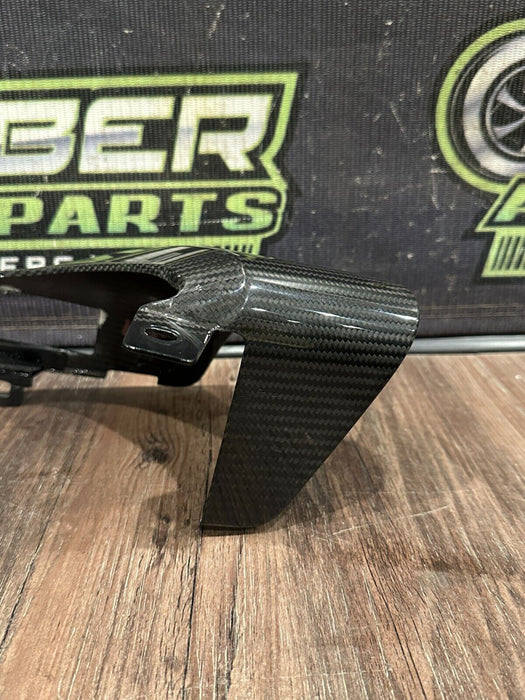 2021 AUDI R8 GAUGE CLUSTER LEFT RIGHT CARBON FIBER TRIM PAIR OEM *READ/SCUFFS*