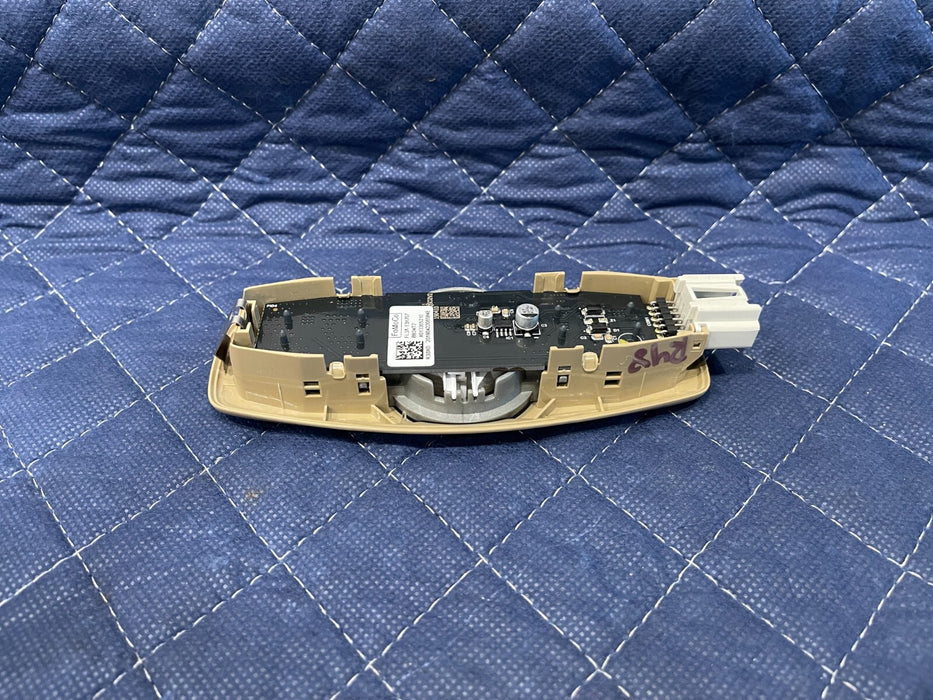 2017-2019 FORD F250 F350 LARIAT TAN OVERHEAD REAR DOME LAMP LIGHT OEM FL3A-13K76