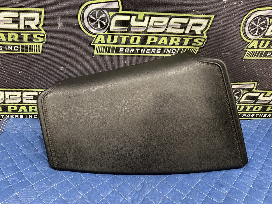 2018-2019 FORD F350 F450 PLATINUM DASH RIGHT TOPPER PAD W BAG OEM (BROWN STITCH)