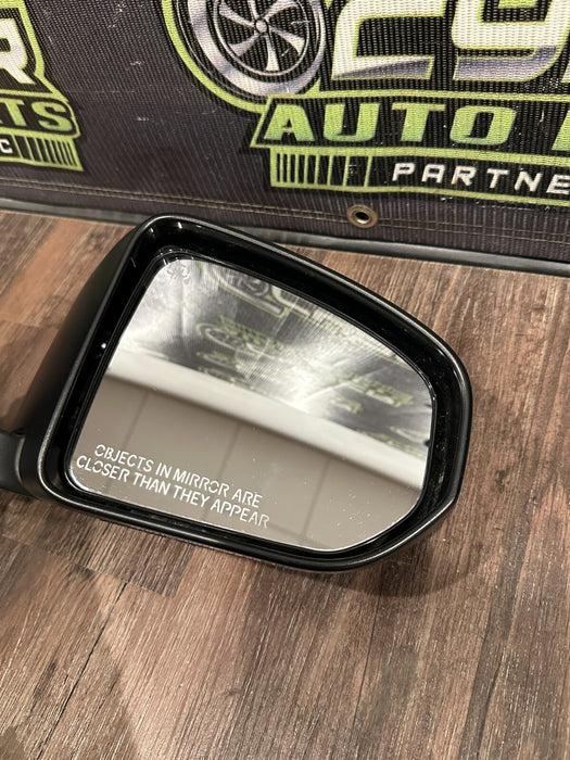 2010 NISSAN 370Z PASSENGER RIGHT DOOR MIRROR BLACK CHEERY (NAG) OEM