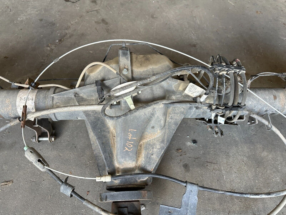 2017 2018 2019 FORD F250 F350 DIESEL REAR AXLE ASSEMBLY 4X4 3.55 RATIO 46K MILES