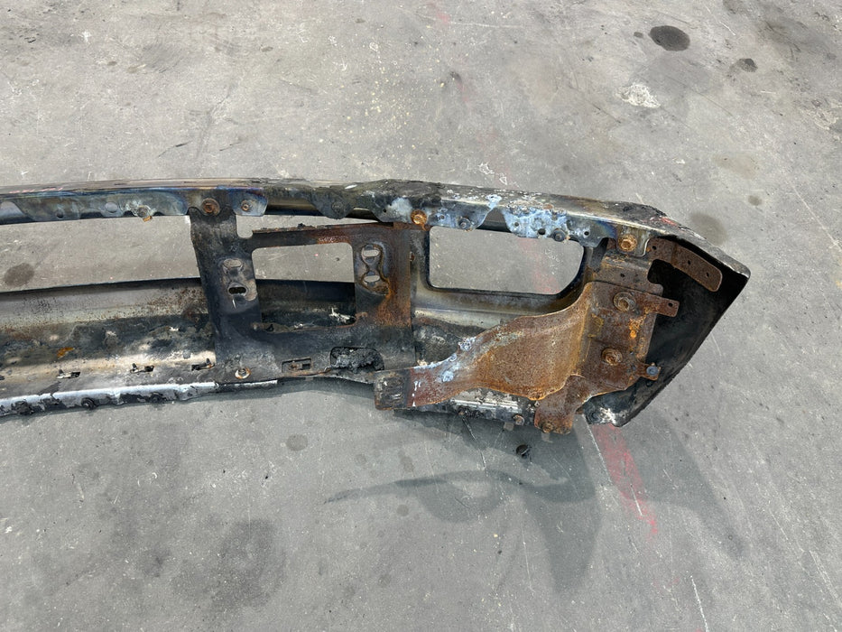2018 FORD F250 F350 FRONT BUMPER CHROME OEM *DENTS/HEAT DAMAGE 2-7*