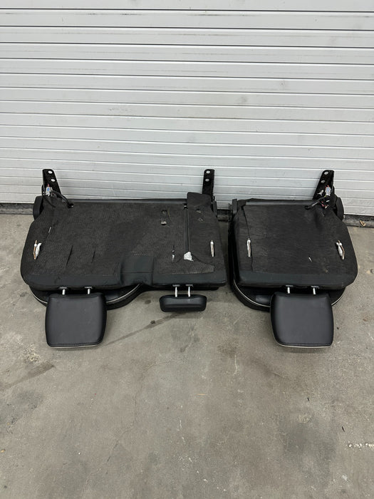 2024 DODGE RAM 3500 LARAMIE REAR LEATHER BLACK SEATS OEM *DENTS 4,5,9*