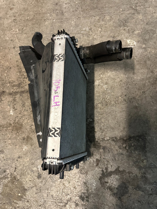 2017 AUDI R8 V10 FRONT LEFT RADIATOR A/C CONDENSER 4S0 816 411 4S0 121 252 B