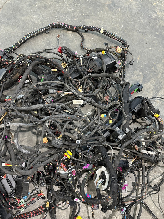 2017 AUDI R8 SPYDER MAIN CHASSIS INTERIOR WIRING HARNESS OEM