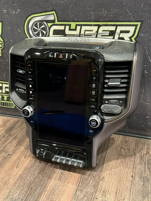 2022 DODGE RAM 2500 3500 LIMITED SCREEN W APIM MODULE OEM *COSMETIC FLAW 12*