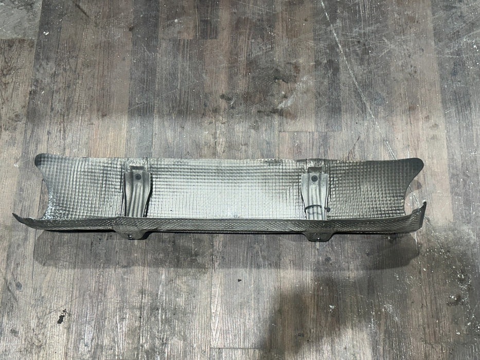 2014 PORSCHE 911 TURBO S 991 EXHAUST THERMAL HEAT SHIELD OEM 99150547501