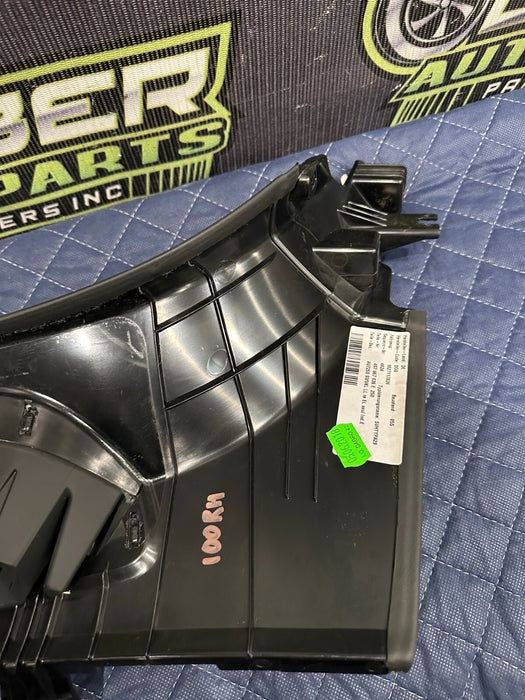 2018 AUDI R8 RIGHT SPYDER PILLAR TRIM COVER PANEL W/ SIDE VENTS 4S7 867 036
