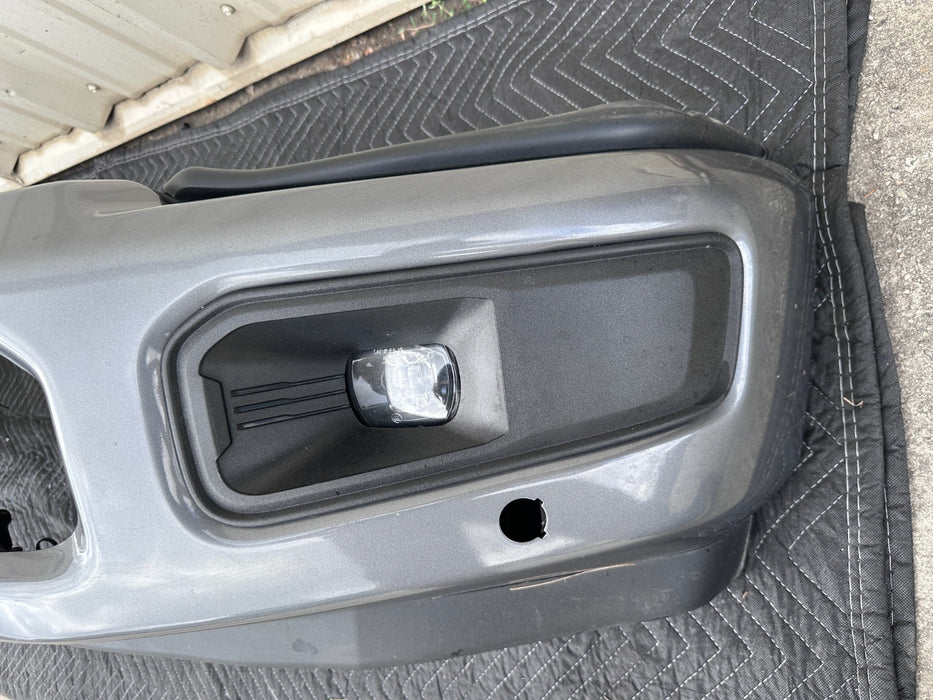 2023 2024 2025 FORD F250 F350 FRONT BUMPER ASSEMBLY CARBONIZED GRAY OEM