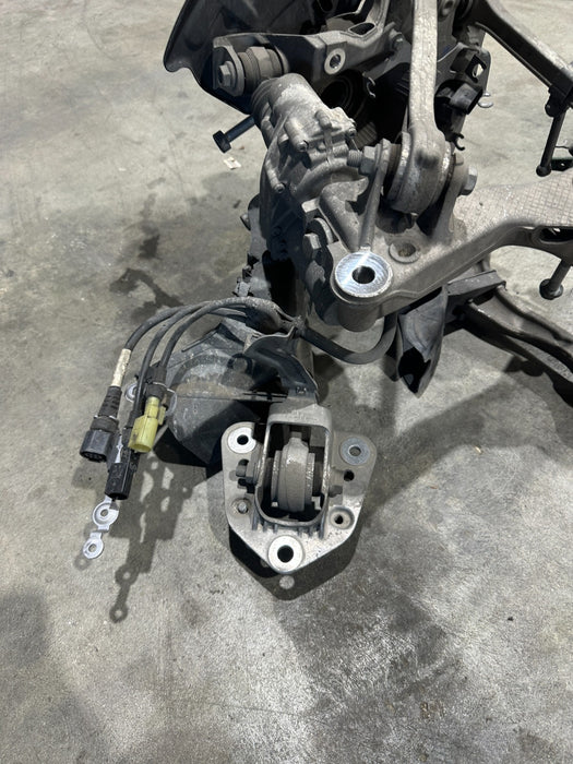 2014 PORSCHE 911 TURBO S REAR RIGHT KNUCKLE SUSPENSION CORNER ASSEMBLY OEM