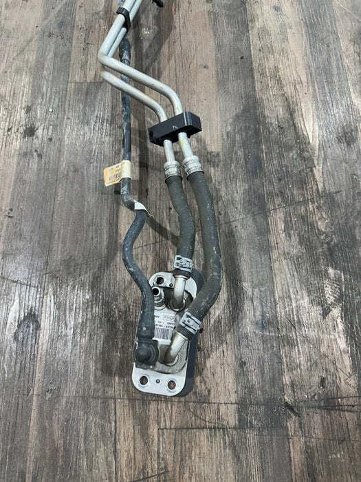 2017-2019 FORD F250 F350 6.7L DIESEL FUEL COOLER W LINES OEM HC34-9N103-AC