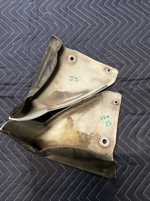 2016 NISSAN 370Z SPLASH GUARD REAR SET OEM 2009-2020