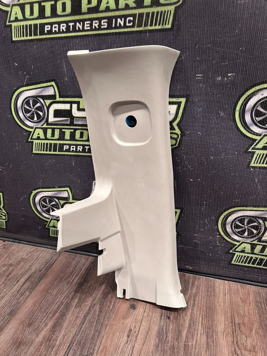 2017 NISSAN TITAN XD RESERVE REAR LEFT UPPER C PILLAR TRIM OEM