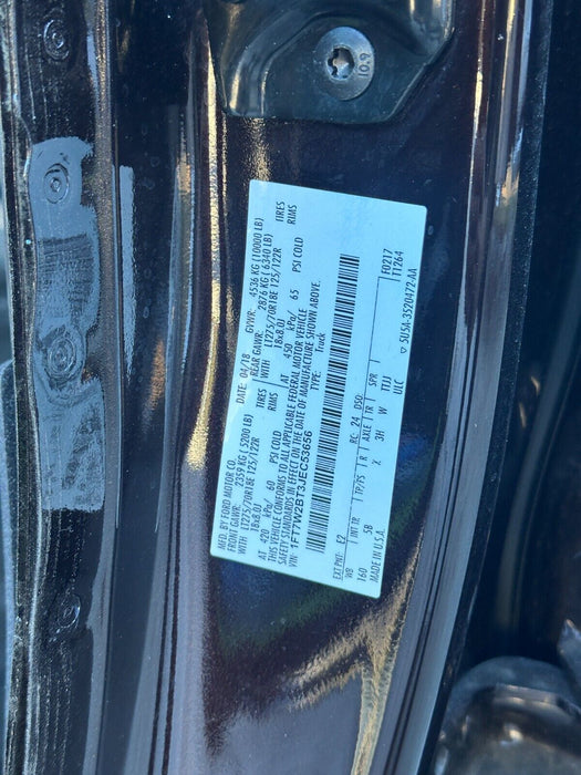 2018 FORD F250 DIESEL LARIAT CAB INTERIOR FLOOR HARNESS JC3T 14A005 R59CY *READ*