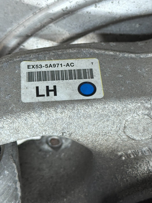 2015 JAGUAR F TYPE REAR LEFT KNUCKLE SPINDLE 20K MILES OEM EX53-5A971-AC