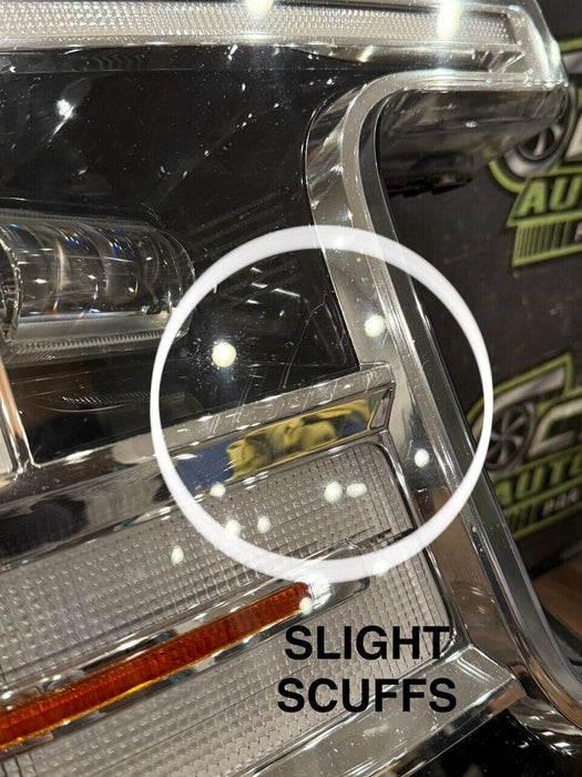 2020-2022 FORD F250 F350 F450 LEFT RIGHT LED HEADLIGHT PAIR OEM *READ DESC*