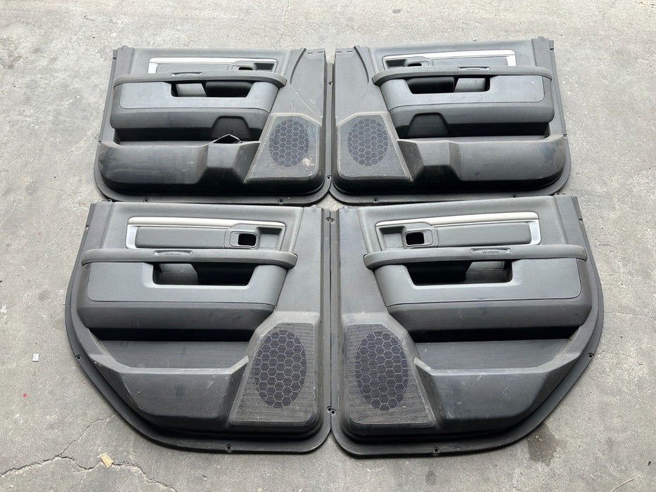 2017 RAM 2500 3500 SLT BIG HORN DOOR PANEL SET FRONT REAR OEM GENUINE
