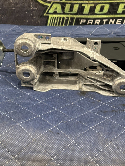 2014 AUDI R8 LEATHER EMERGENCY PARKING HAND E BRAKE PULL LEVER OEM