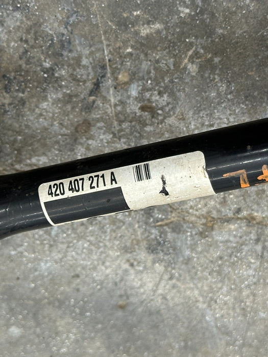 2014 AUDI R8 COUPE FRONT LEFT DRIVER AXLE SHAFT 420 407 271 A OEM