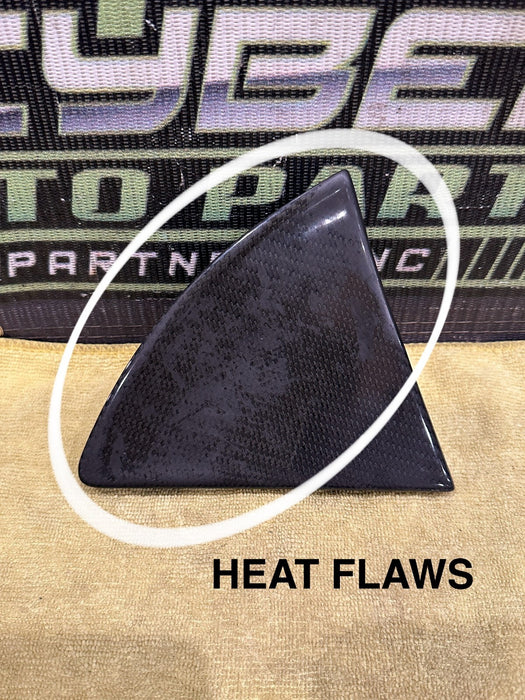 2021 AUDI R8 LEFT DOOR PANEL CARBON FIBER DOOR TRIM OEM *HEAT FLAW/READ*