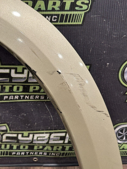 2017-2019 FORD F250 F350 F450 FRONT DRIVER LEFT FENDER FLARE WHITE GOLD (GN) OEM