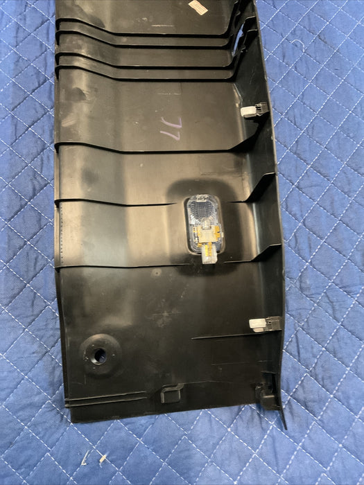 2016 NISSAN 370Z TRUNK BACK TRIM PANEL ASSEMBLY OEM 2009-2020 84992 1EA0A