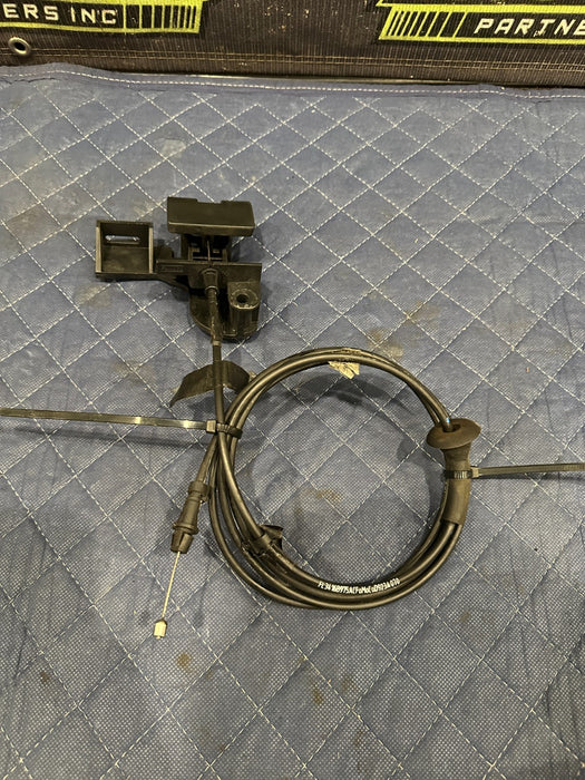 2019 FORD F150 3.5L RAPTOR HOOD RELEASE W CABLE OEM FL3416B975ACF