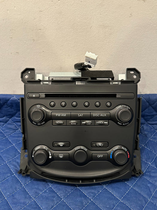 2018 NISSAN 370Z NISMO FRONT DASH HVAC/RADIO/CD CONTROL BEZEL OEM L 77