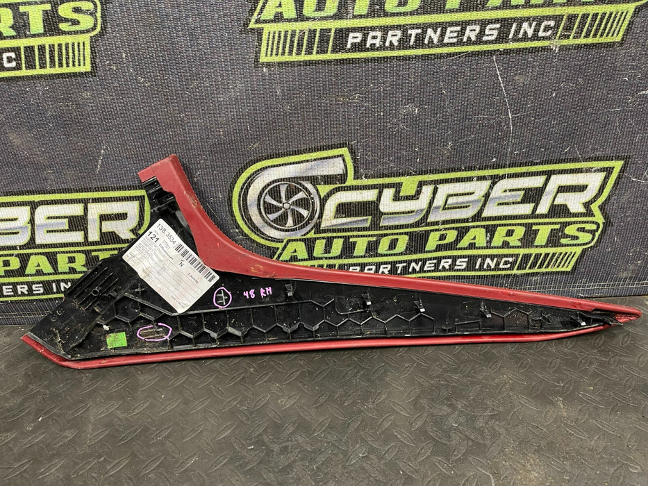PORSCHE 718 982 BOXSTER S CENTER CONSOLE SIDE PIECES ASSEMBLY OEM