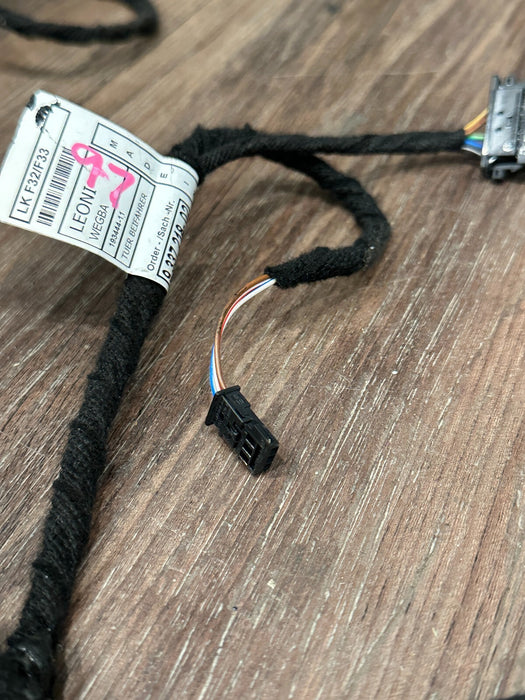 2020 BMW M4 F82 FRONT PASSENGER RIGHT DOOR WIRING HARNESS OEM 933721802