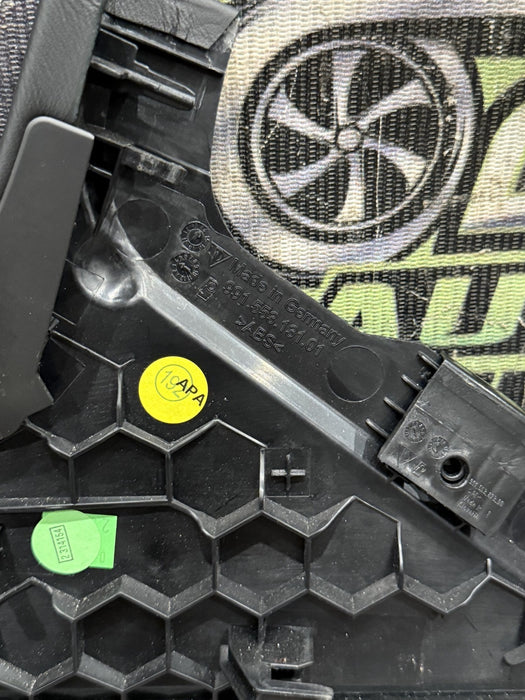 2014 PORSCHE 911 TURBO S 991 FRONT LEFT CENTER CONSOLE LEATHER TRIM OEM *READ*