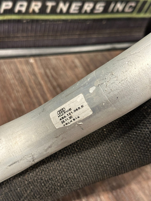 2021 AUDI R8 FRONT LEFT RADIATOR COOLANT HOSE PIPE ASSEMBLY OEM 4S0 121 065