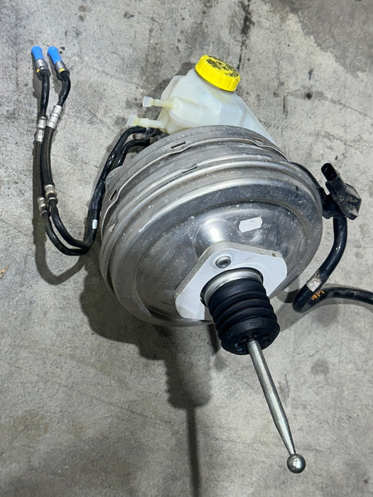 2014 PORSCHE 911 TURBO S BRAKE BOOSTER MASTER CYLINDER OEM 991.355.025.30