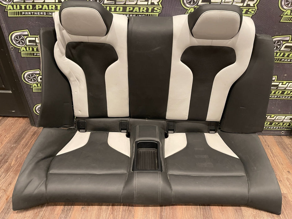 2020 BMW M4 F82 REAR BACK SEAT LEATHER CUSHIONS HERITAGE EDITION OEM *READ/BENT*