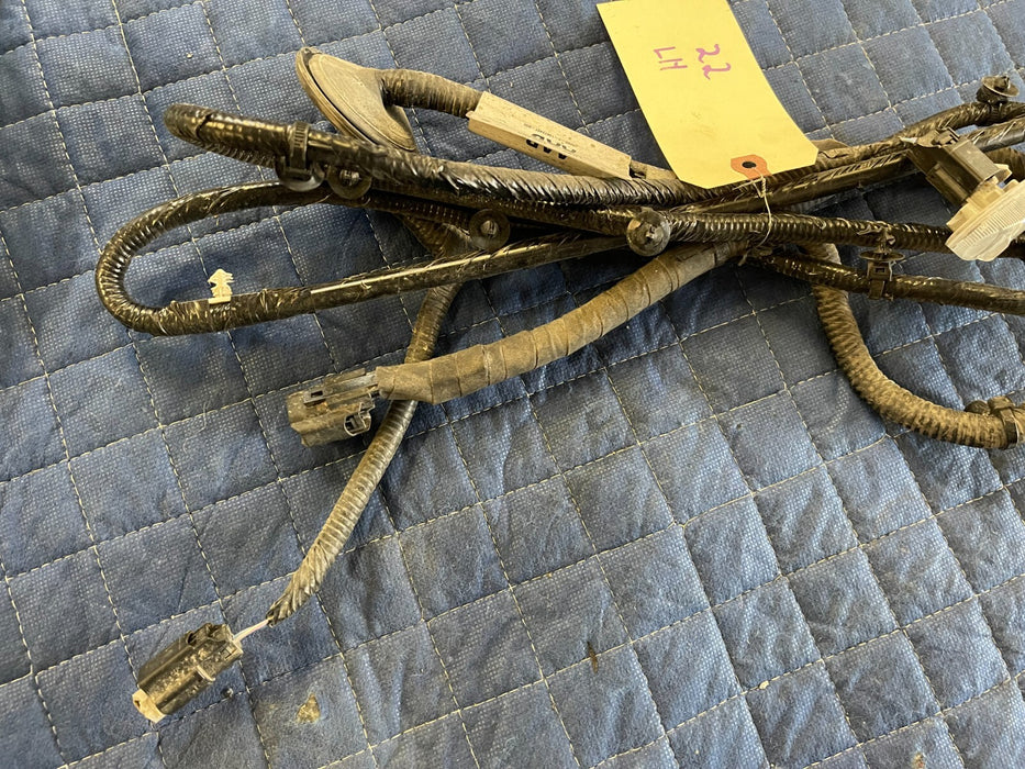 2022 FORD F450 SD DUALLY BED REAR DRIVER LEFT FENDER FLARE HARNESS OEM