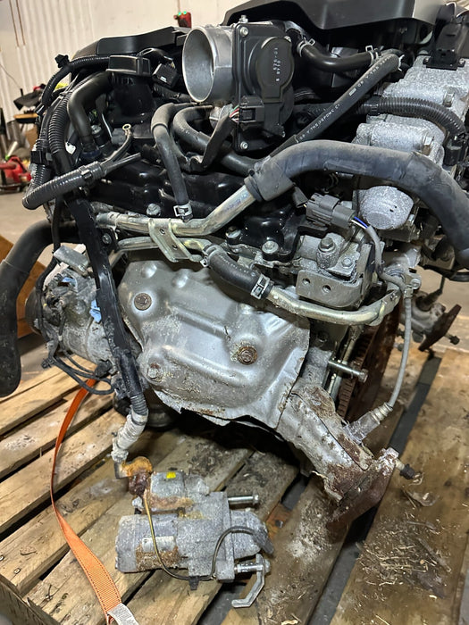2010 NISSAN 370Z ENGINE 3.7L V6 VQ37VHR AUTOMATIC 7 SPEED 47K MILES