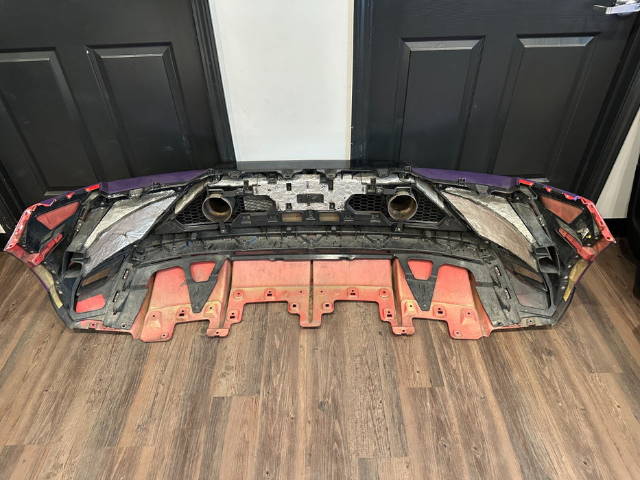 2022 Lamborghini Huracan EVO Rear BUMPER ASSEMBLY GENUINE 4T0807497T *WRAPPED*