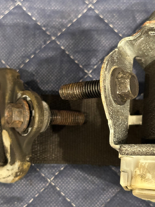 2017-2019 FORD F250 F350 F450 XLT REAR LEFT DRIVER SEAT BELT SEATBELT OEM ~WEAR