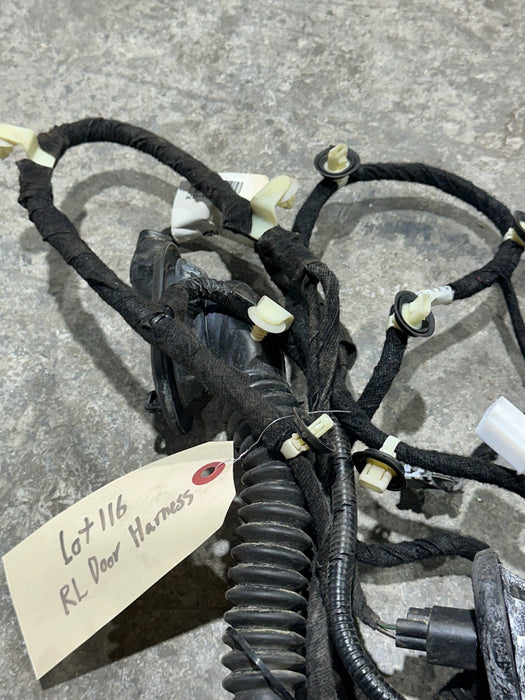 2017-2019 FORD F250 F350 REAR LEFT DOOR WIRING HARNESS OEM