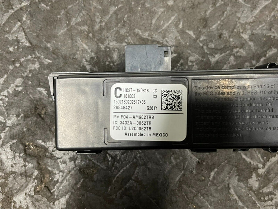 2017-22 FORD F250 PLATINUM 6.7L COMMUNICATION SYNC ANTENNA MODULE HC3T-18D816-CC