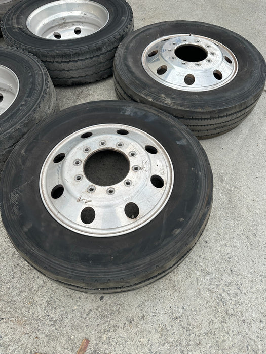 10x225 FORD F450 F550 RAM 4500 5500 ALLOY WHEELS RIMS 19.5X6 OEM