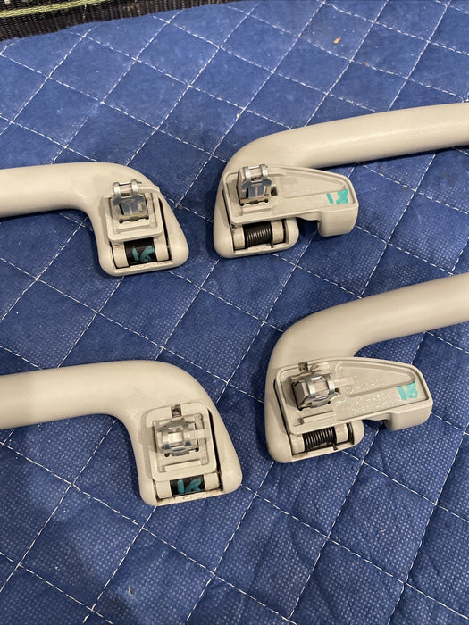 2014 TOYOTA PRIUS V FRONT REAR LEFT RIGHT ROOF GRAB HANDLE SET OEM